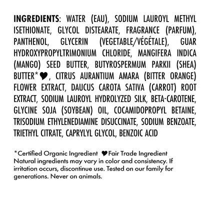 Sheamoisture Kids Shampoo Extra-Nourishing Mango & Carrot for Dry, Delicate Hair 24 Fl Oz
