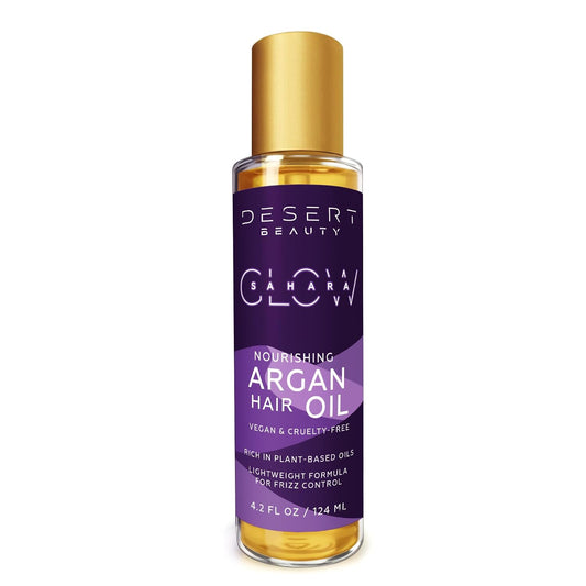Argan Oil, 4 Oz, Hair Oil Treatment for Dry Damaged Hair, Leave-In Conditioner, Hydrating, Strengthens, Natural, Cruelty Free
