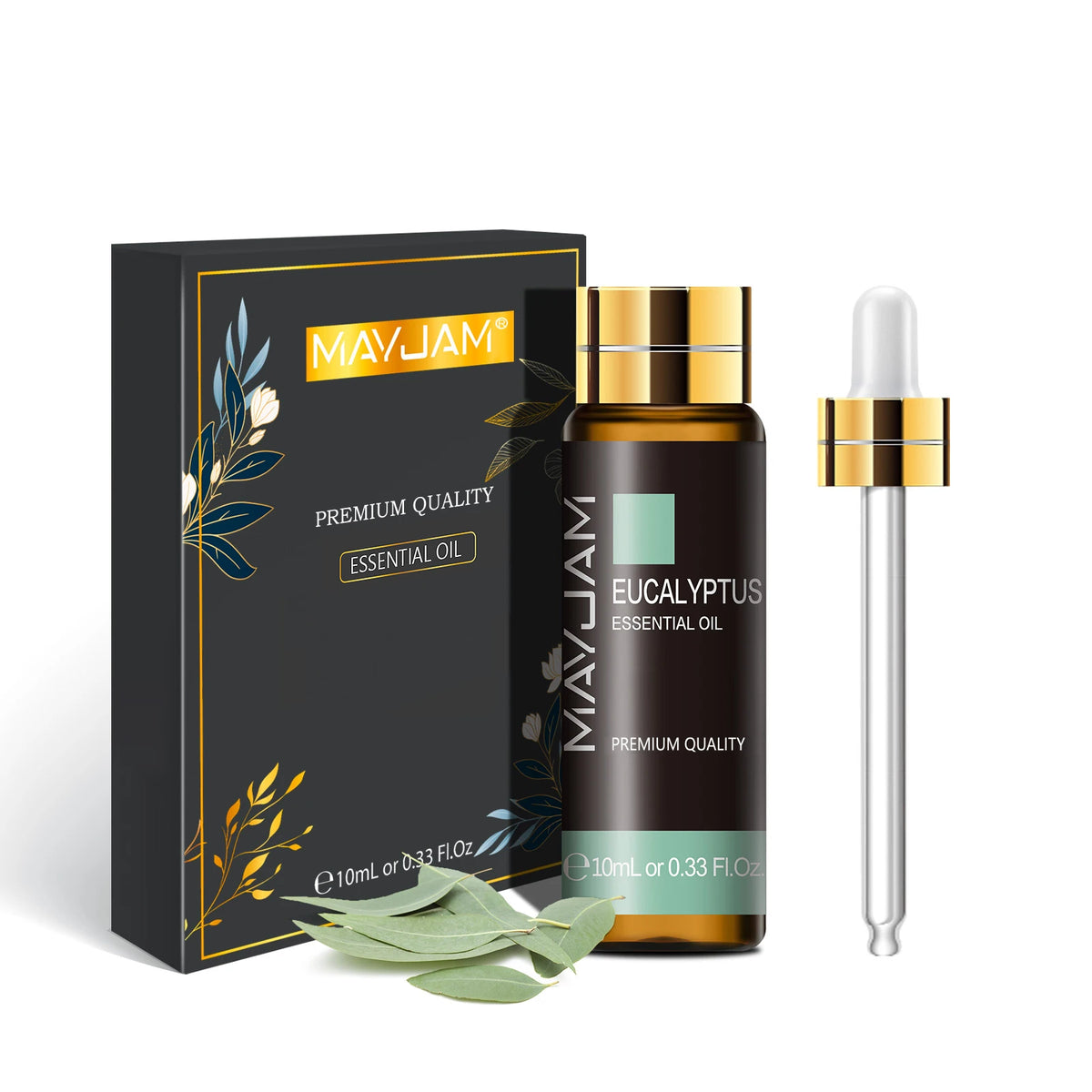 with Dropper 10Ml Essential Oil for Humidifier Diffusers Lavender Eucalyptus Vanilla Sandalwood Camphor Aromatic Oil Gift