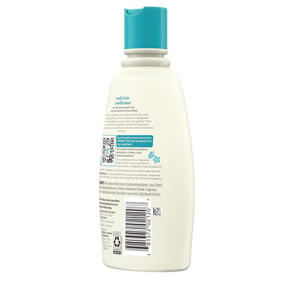 Aveeno Kids Curly Hair Conditioner, 12 Fl. Oz | Hydrating Conditioner, Oat Extract & Shea Butter, Gentle Scent, Detangles & Moisturizes Curls