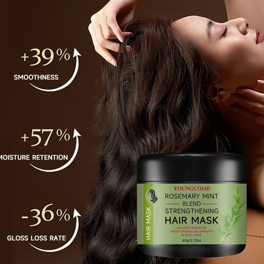 Rosemary Serum Conditioner for Hair Repair Mask Nourish Scalp Treatment Rosemary Essential Oil for Hair Care Shampoo