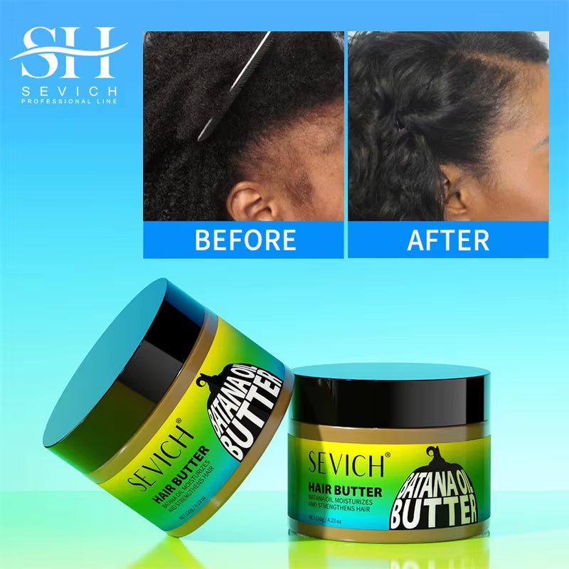 4.23Oz Batana Oil Butter 120G Pure Batana Oil for Hair Growth Treating Hair Loss Anti-Breakage Hair Mask for Men & Women